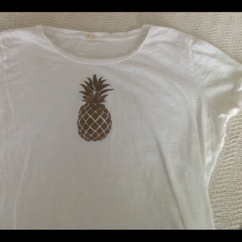 JCrew pineapple tshirt